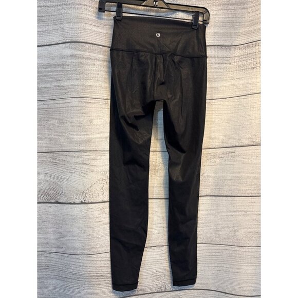 Lululemon Wunder Under High Rise Tight Foil 28 inch Size 4 - Picture 4 of 6